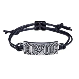 AC/DC Lightning Logo Bracelet