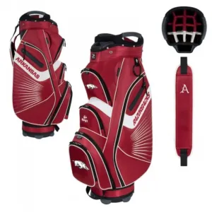 Arkansas Razorbacks WinCraft "The Bucket II" 14-Way Cooler Cart Golf Bag