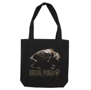 Brutal Panda Records "Skeleton" Black Tote Bag