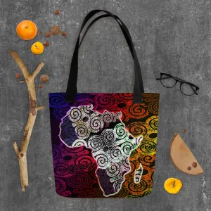 Bubalapa African Map Tote bag