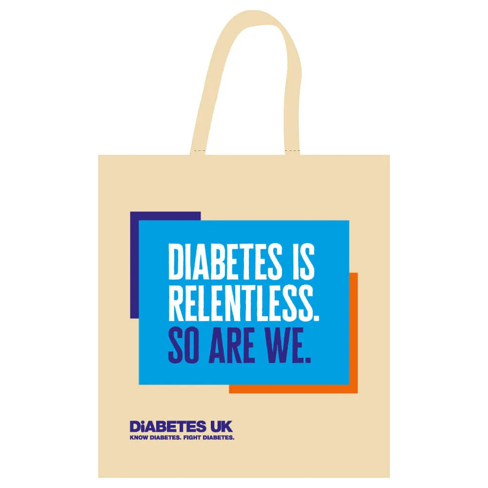 Diabetes UK Cotton Tote Bag (INT)