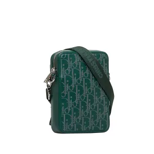 Dior World Tour Green Oblique Canvas