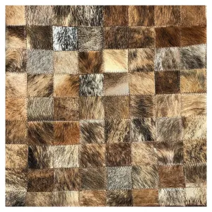 Genuine Cowhide Pillow 16"x16"