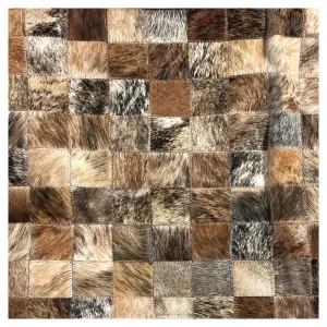 Genuine Cowhide Pillow 16"x16"