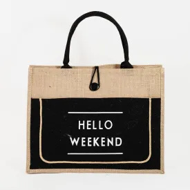 Hello Weekend Tote