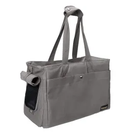 Ibiyaya Canvas Pet Tote Carrier Grey