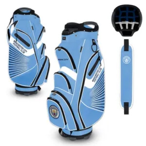 Manchester City FC WinCraft "The Bucket II" 14-Way Cooler Cart Golf Bag