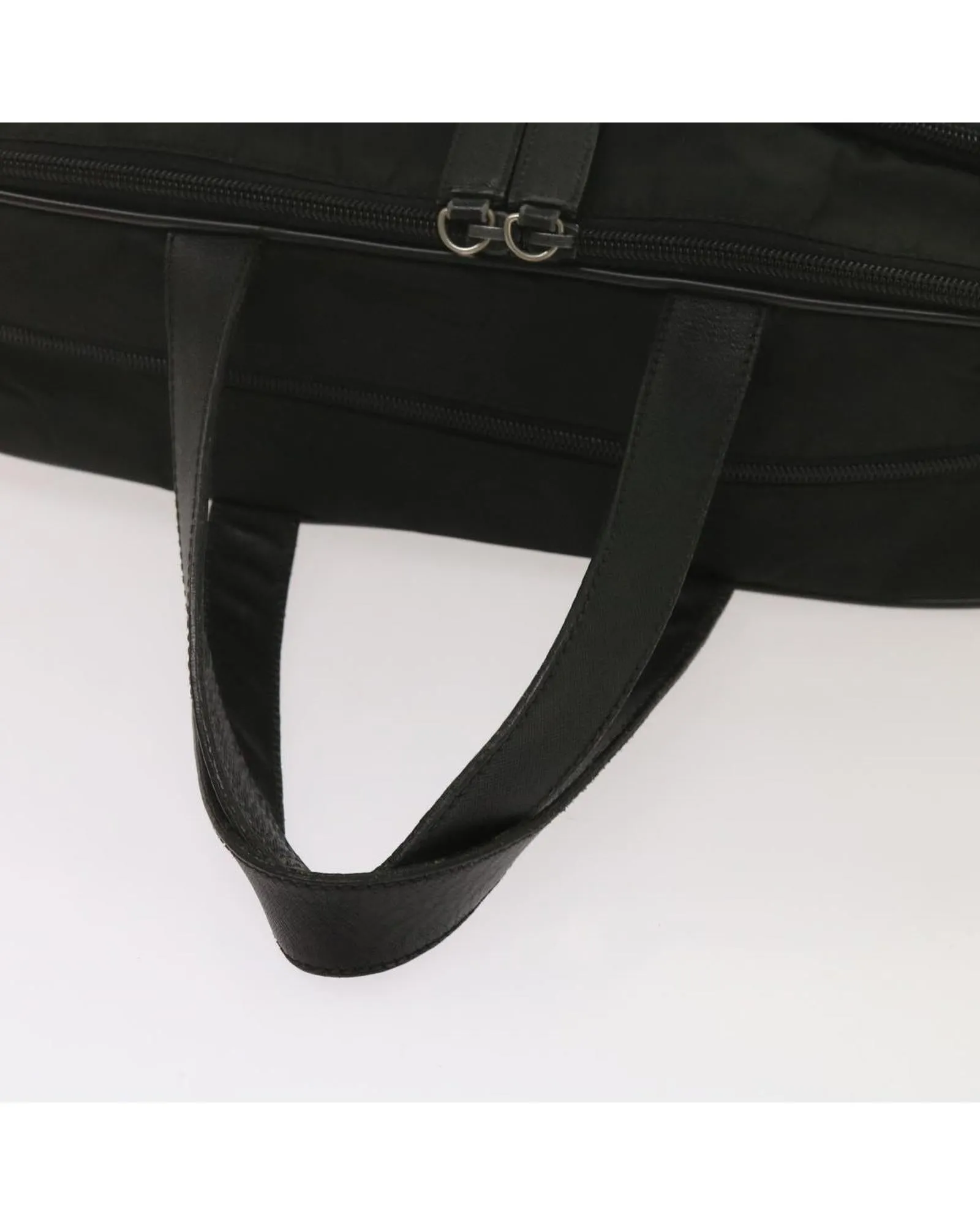 Nylon Briefcase with Shoulder Strap - Italian-Made