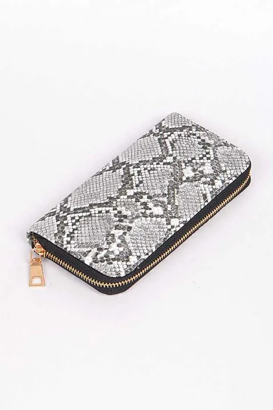 TEEK - Python Printed Fashion Wallet