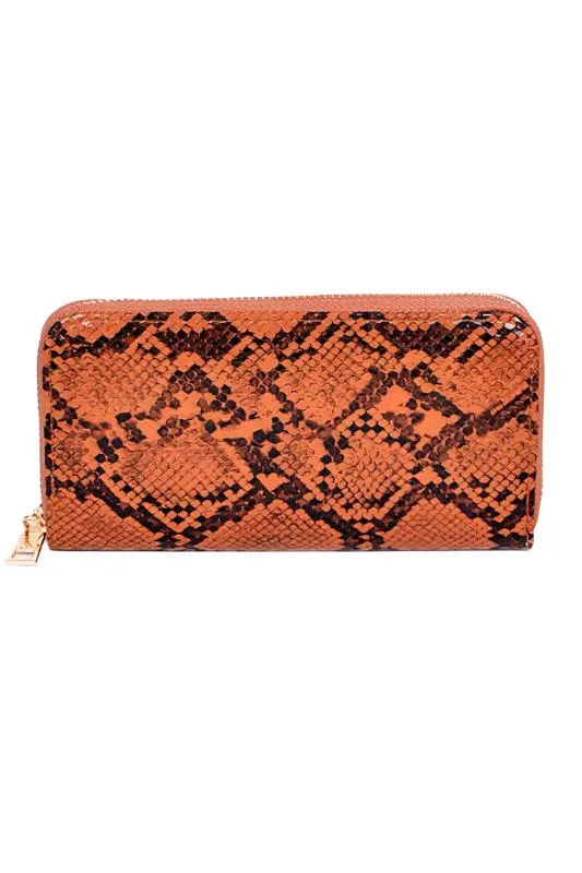 TEEK - Python Printed Fashion Wallet