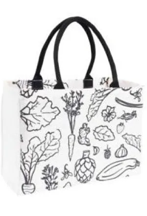 Tote Bag - Jute Vegetables