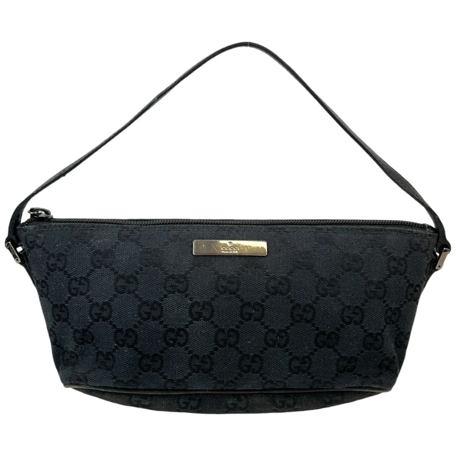 Women's Gg Supreme Boat Pochette Handbag Black